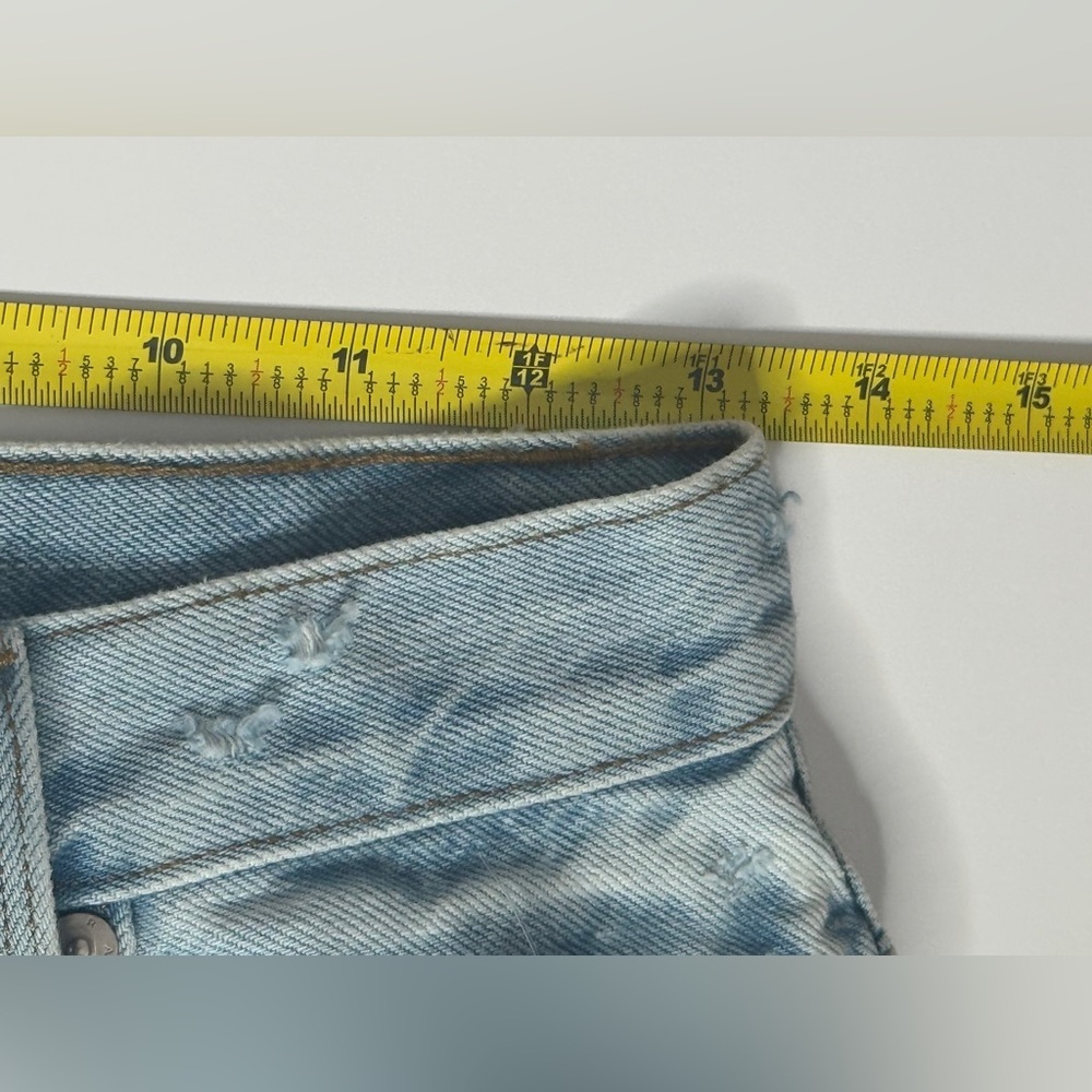 FRAME High Rise Bermuda Shorts - Picture 5 of 7